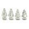 5.25-inch Mini Silver Mercury Glass Christmas Ornament – Classic Holiday Decor